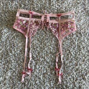 For Love and Lemons Lavender Fields Garter Belt